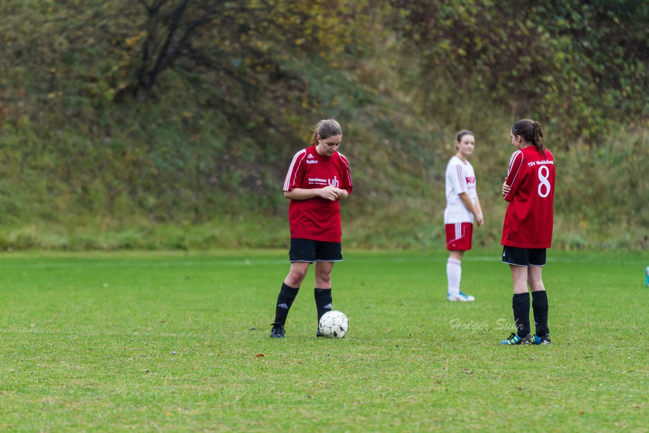 Bild 114 - B-Juniorinnen TuS Tensfeld - TSV Weddelbrook : Ergebnis: 3:1